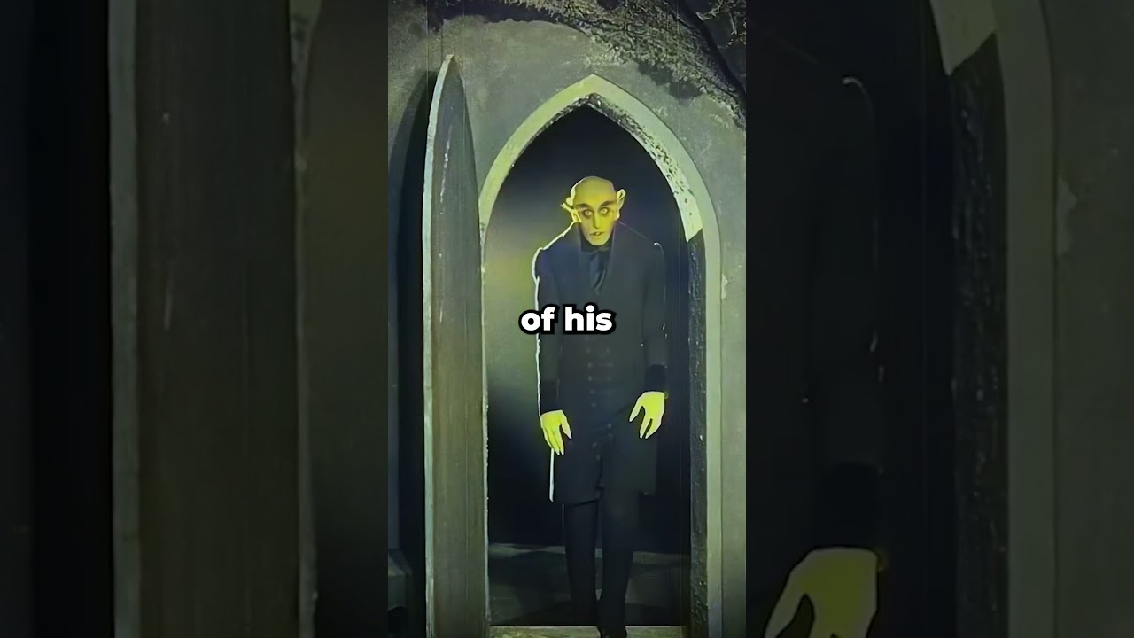 Nosferatu's Chilling Record: How Max Schreck's Single Blink Captivated Audiences #shorts