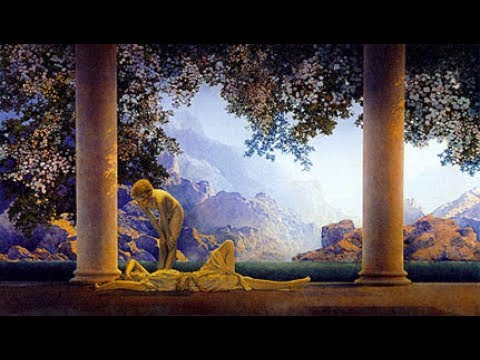 "Daybreak" Painting by Maxfield Parrish - 30 Minute Documentary