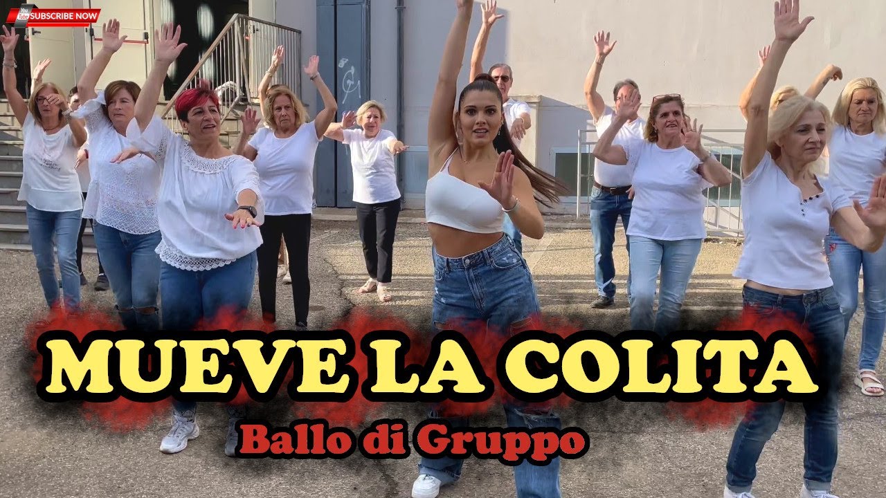 MUEVE LA COLITA - BALLO DI GRUPPO - Baile en linea- line DANCE - COREOGRAFIA - Animazione