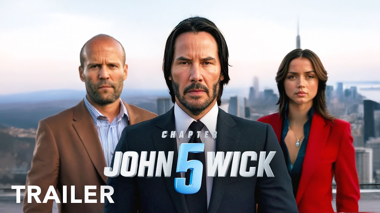 JOHN WICK CHAPTER: 5 - Trailer | Keanu Reeves, Jason Statham, Ana De Armas | Movie Trailers 2025