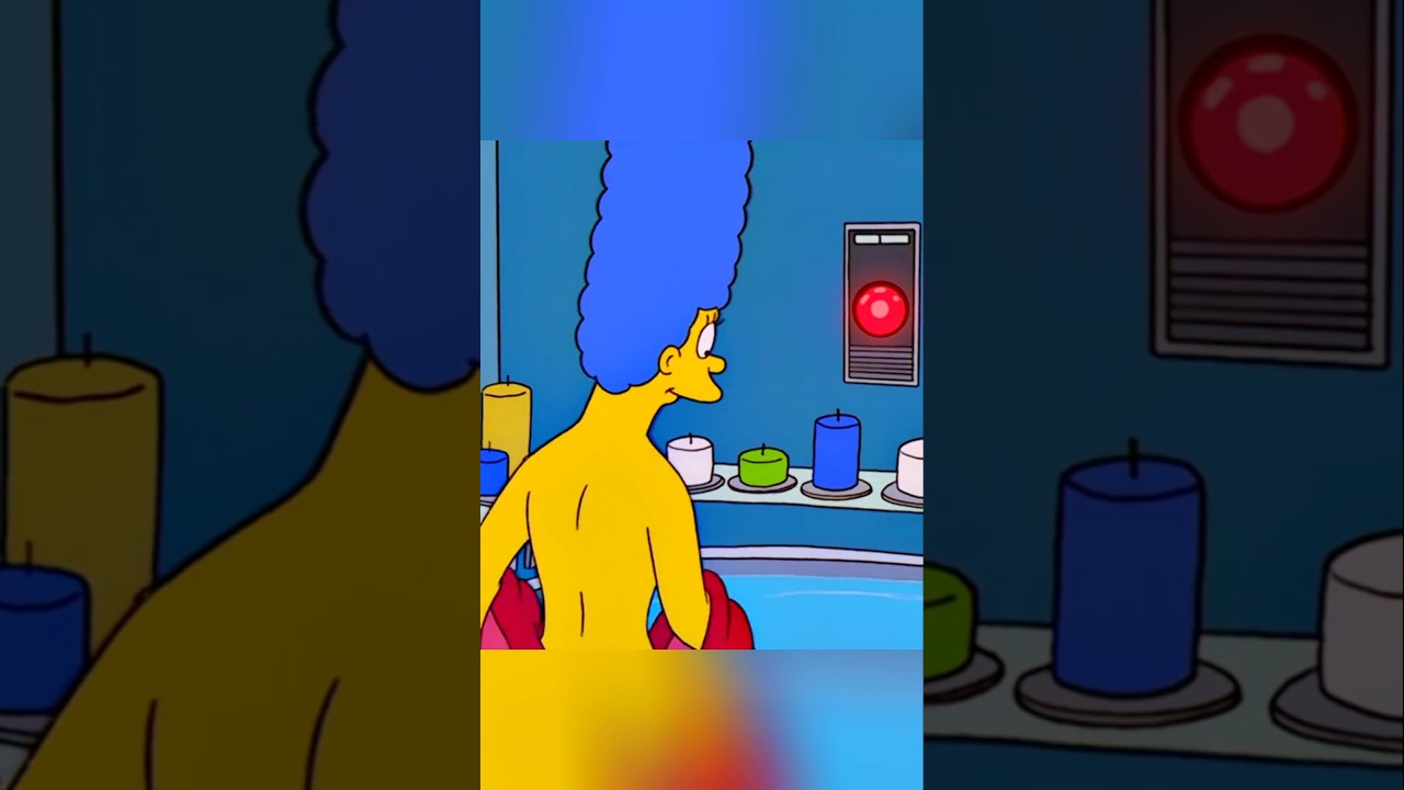 Marge cheats on homer with AI #shorts