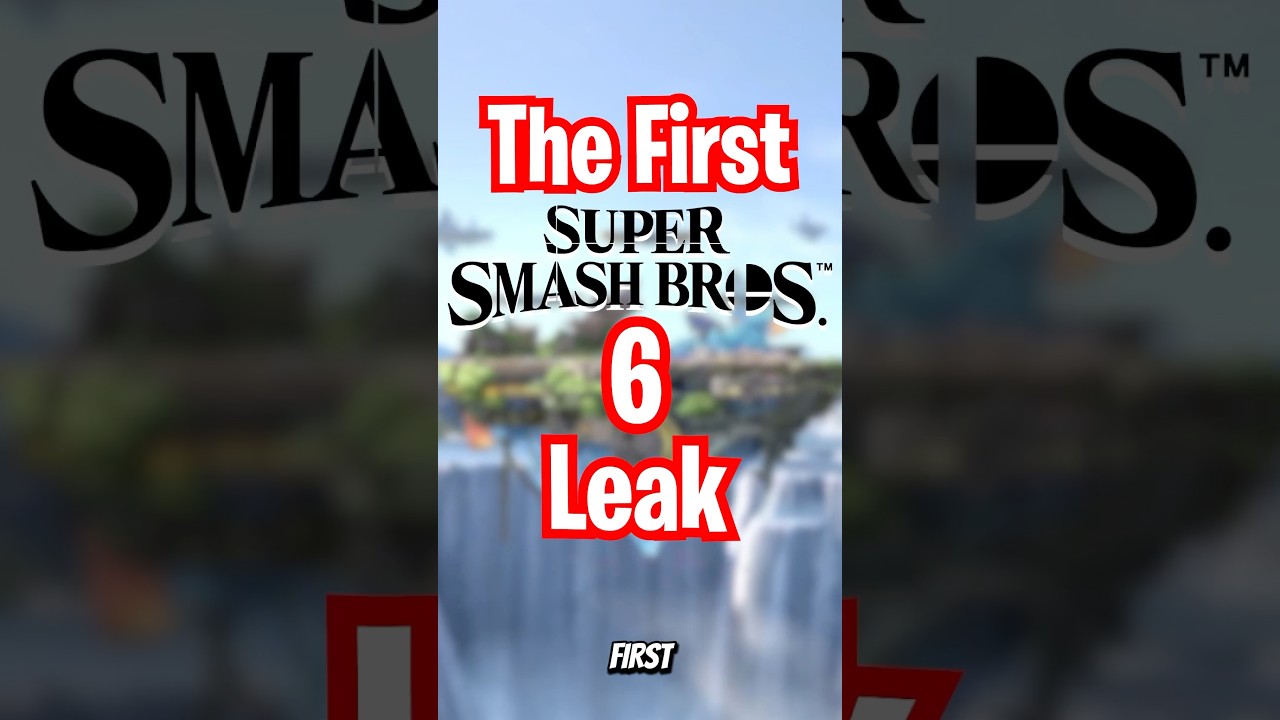 The first Super Smash Brothers 6 leak has surfaced! #supersmashbros #nintendo #smash6 #switch2