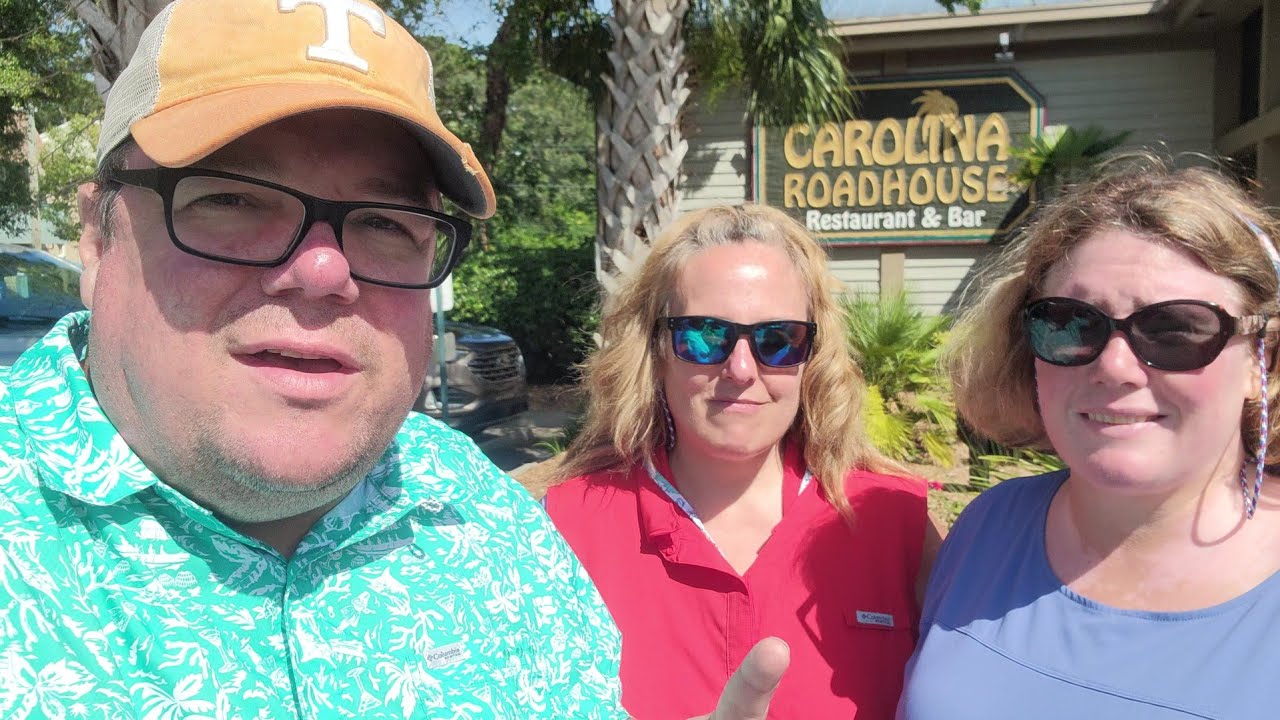 Last Day in Myrtle Beach / Murrells Inlet / Carolina Roadhouse / Shark Tooth Search Beach Fun