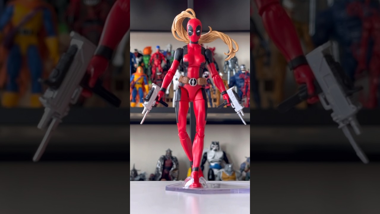Lady Deadpool figure! #marvel #deadpool #ladydeadpool #xmen #deadpool3 #actionfigures #toys
