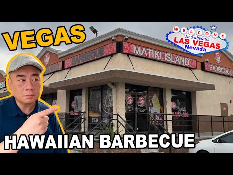 HAWAIIAN BARBECUE at Matiki Island BBQ. Las Vegas