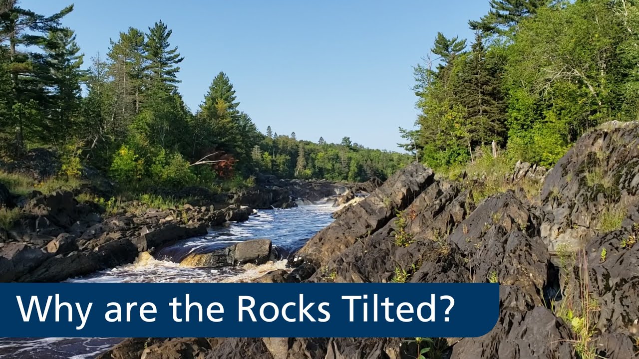 Why are the Rocks Tilted at Jay Cooke State Park?