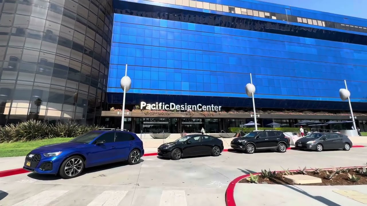 Exploring the Iconic Pacific Design Center in West Hollywood Los Angeles California USA @LA_Walks