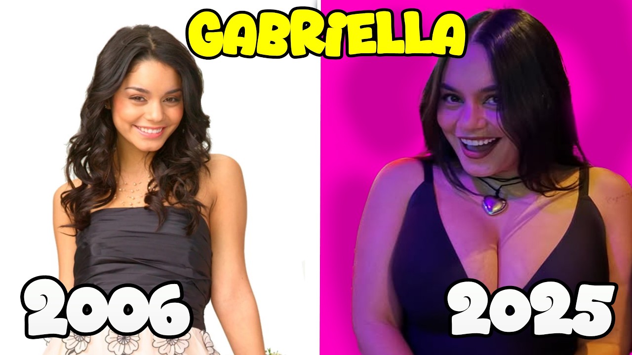 High School Musical Cast - Then and Now (2006 vs 2025)