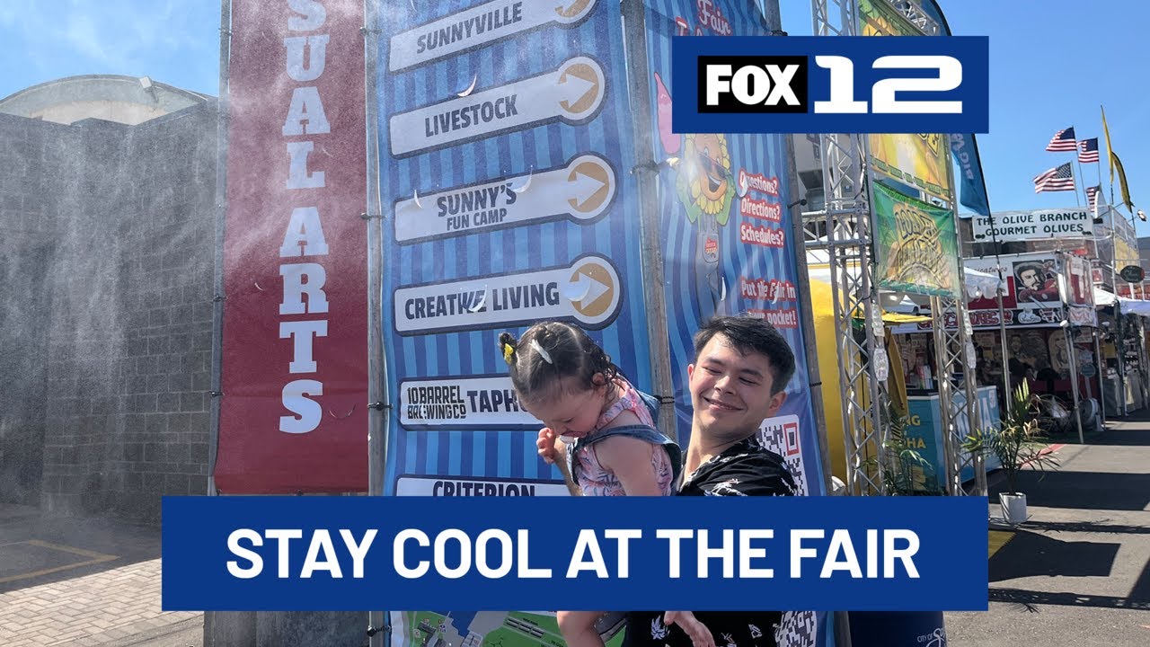 Heading to the Oregon State Fair during the weekend heat wave? Here’s how to stay cool