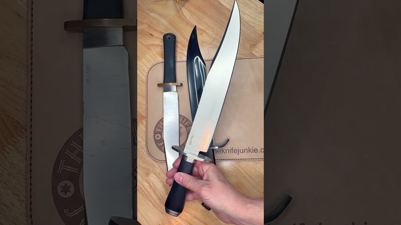 5 Great Bowie Knives From Cold Steel | #theknifejunkie #blade #bowieknife