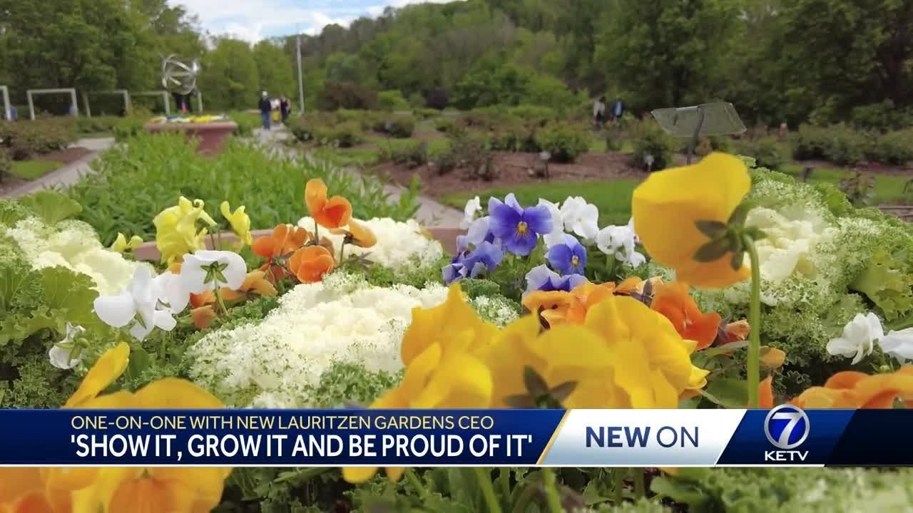 Omaha's Lauritzen Gardens new CEO Ennis Anderson IV shares growing vision