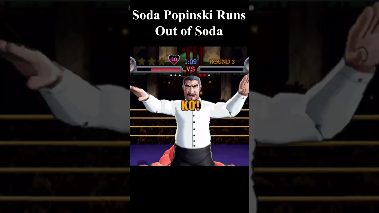Soda Popinski Literally Runs Out of Soda #gaming #punchout #boxing