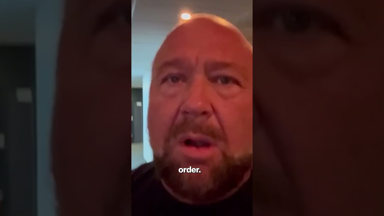 Alex Jones announces that the Onion won the bidding for Infowars at auction #shorts
