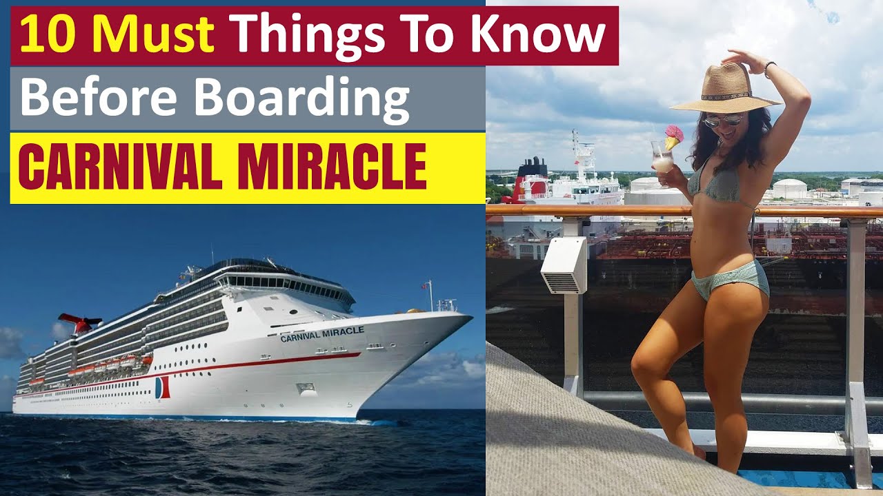 Carnival Miracle (Features and Overview)