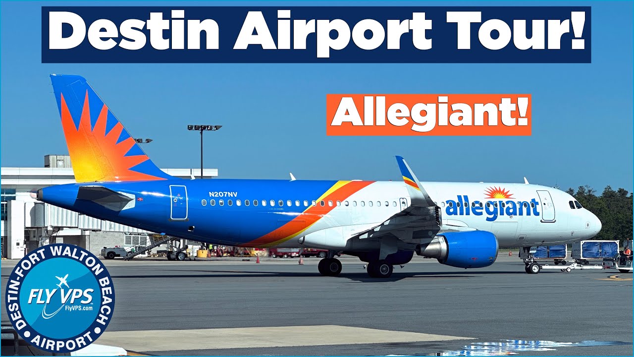 Destin-Fort/Walton Beach Airport Tour: Infrastructure, Amenities, & More! (A!)