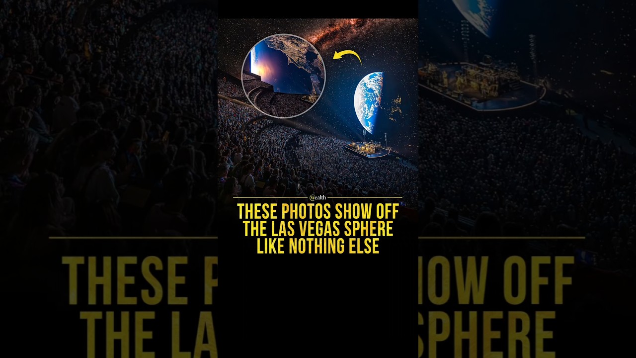 THESE PHOTOS SHOW OFF THE LAS VEGAS SPHERE LIKE NOTHING ELSE