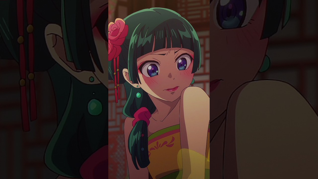 Finally he made her blush😂❤ [The Apothecary diaries] | Daarin Anime