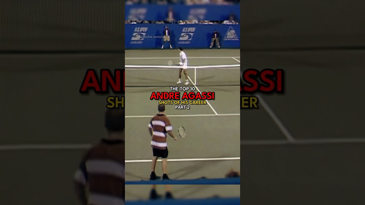 Top 10 Andre Agassi shots | Part 2