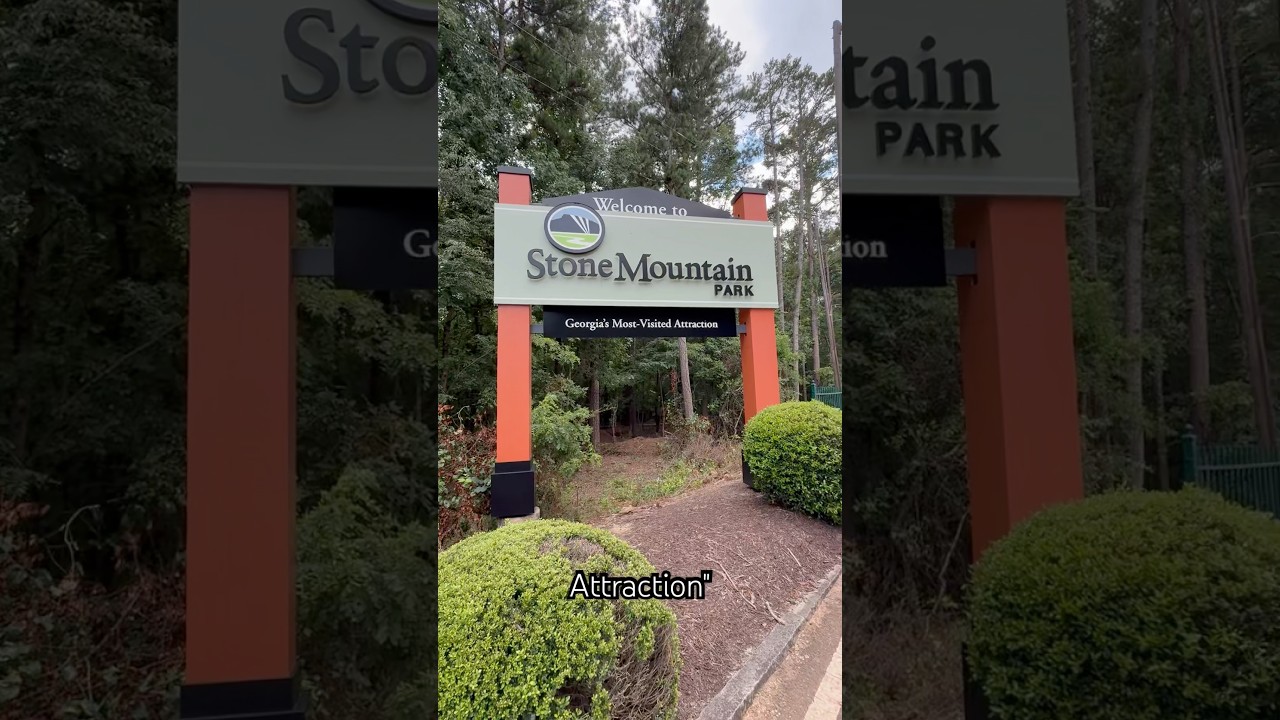 Stone Mountain Park - (just outside Atlanta), Georgia 🏞️ 🚠 #stonemountainga #atlanta #skyride