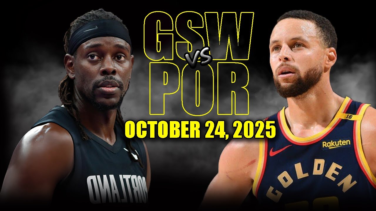 Golden State Warriors vs Portland Trail Blazers Full Game Highlights - October 24, 2025 | NBA Season