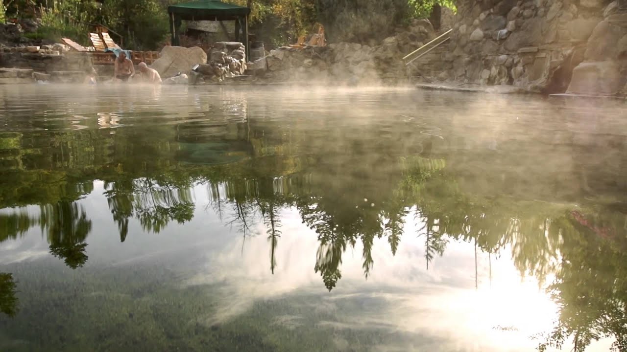 Colorado Hot Springs - Strawberry Park in Steamboat Springs
