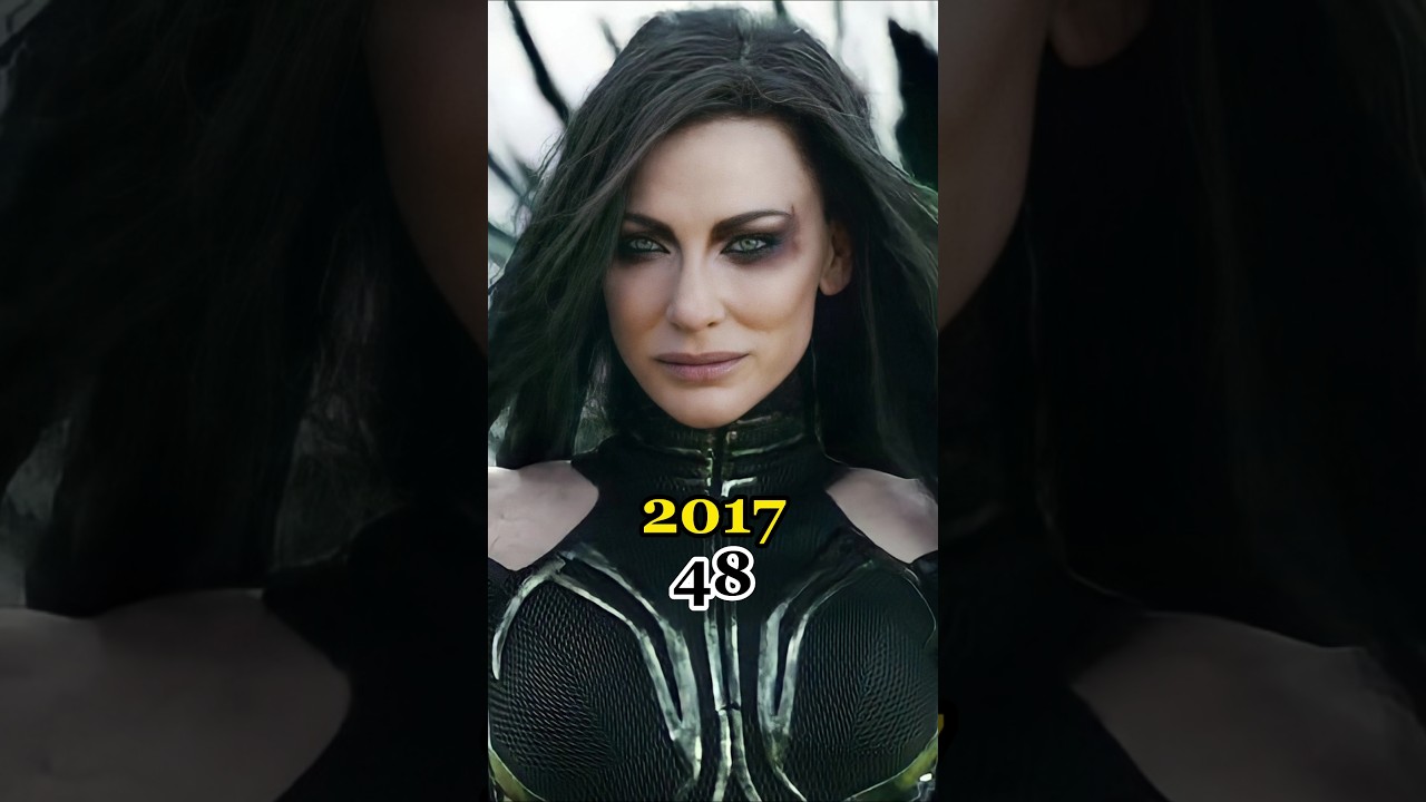 Thor Ragnarok (2017-2024) Cast Then And Now #thor #shorts #marvel