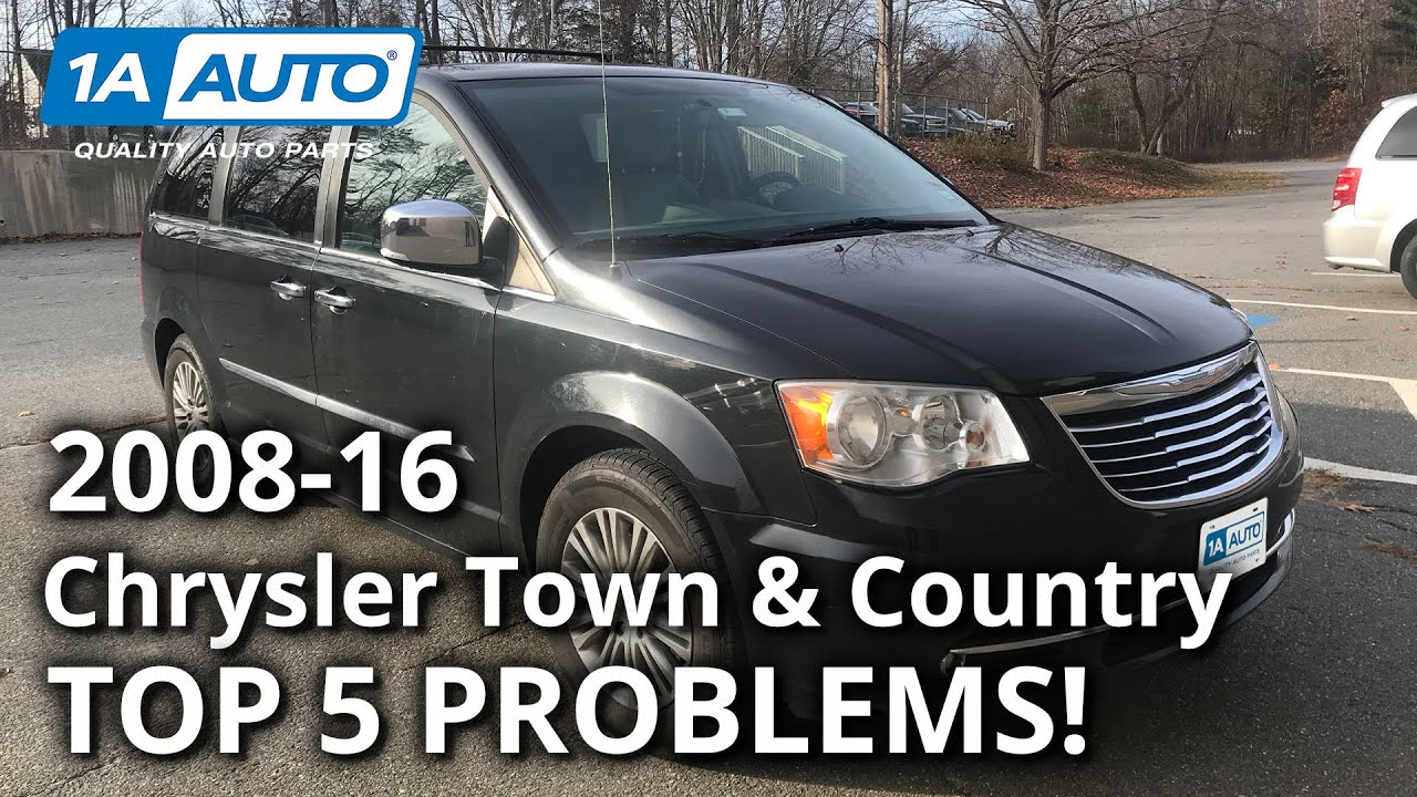 Top 5 Problems Chrysler Town & Country Minivan 5th Generation 2008-16