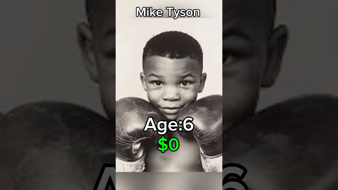 The evolution of Mike Tyson🐐#miketyson #evolution #money #boxing