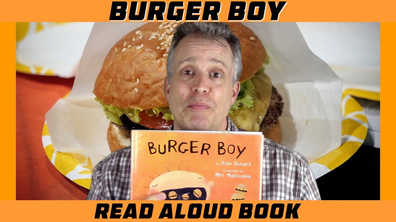 BURGER BOY |  Children's books read aloud for preschool, kindergarten