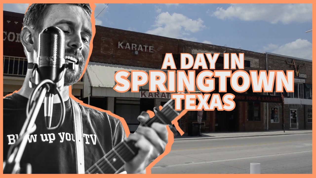 A road trip to Springtown, Texas (vlogging small Texas towns)