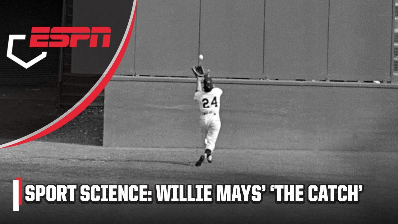 Sport Science: Willie Mays ‘The Catch’ ⚾️ | ESPN MLB