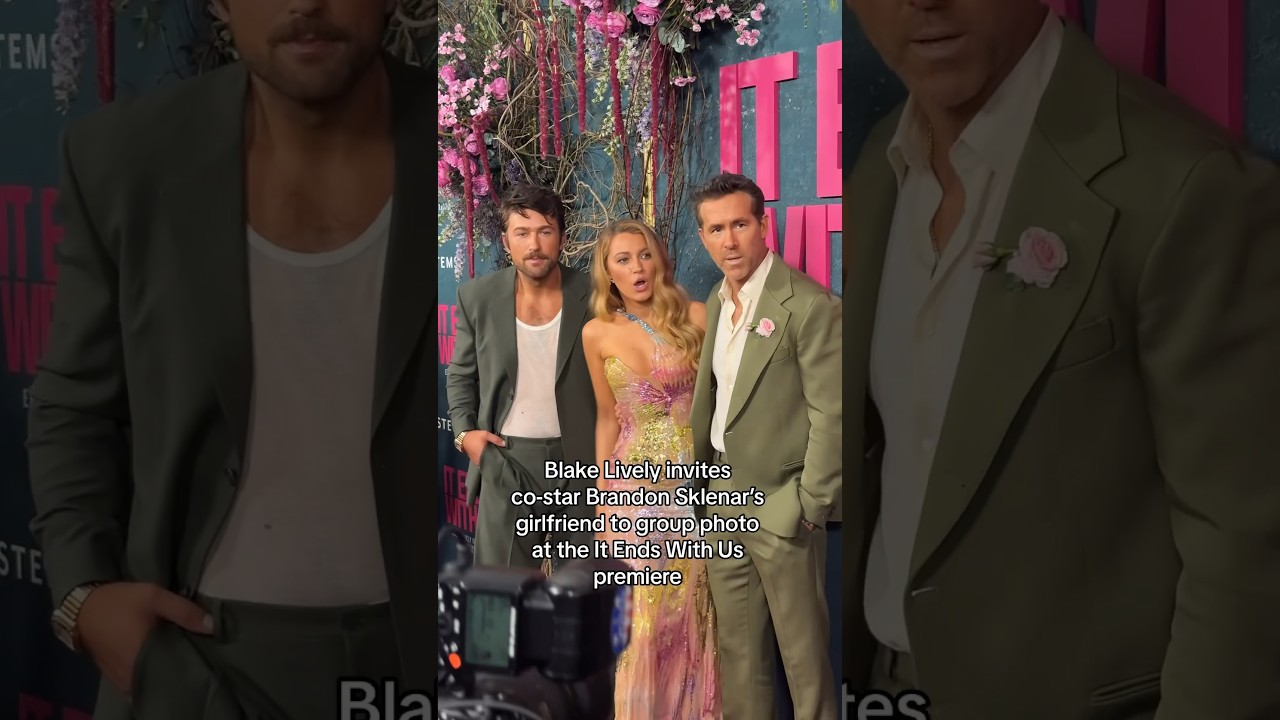#BlakeLively is a girl's girl through and through. 👑 #ItEndsWithUs