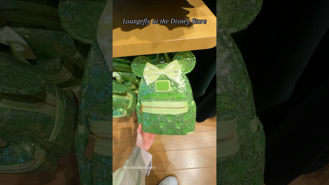 Disney Parks Loungefly Mini backpacks available at the London Disney Store #disney #shorts #new