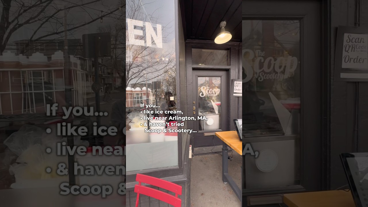 You need to visit The Scoop N Scootery in Arlington, MA this summer!