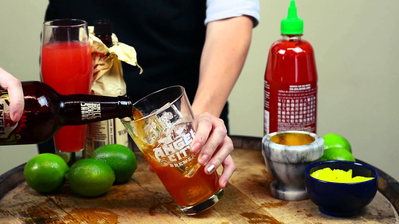 Angel City Brewery's Srirachelada