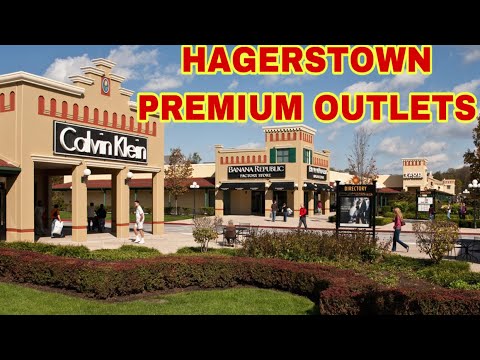 HAGERSTOWN PREMIUM OUTLETS | 4K WALKING TOUR 2021 | MARYLAND