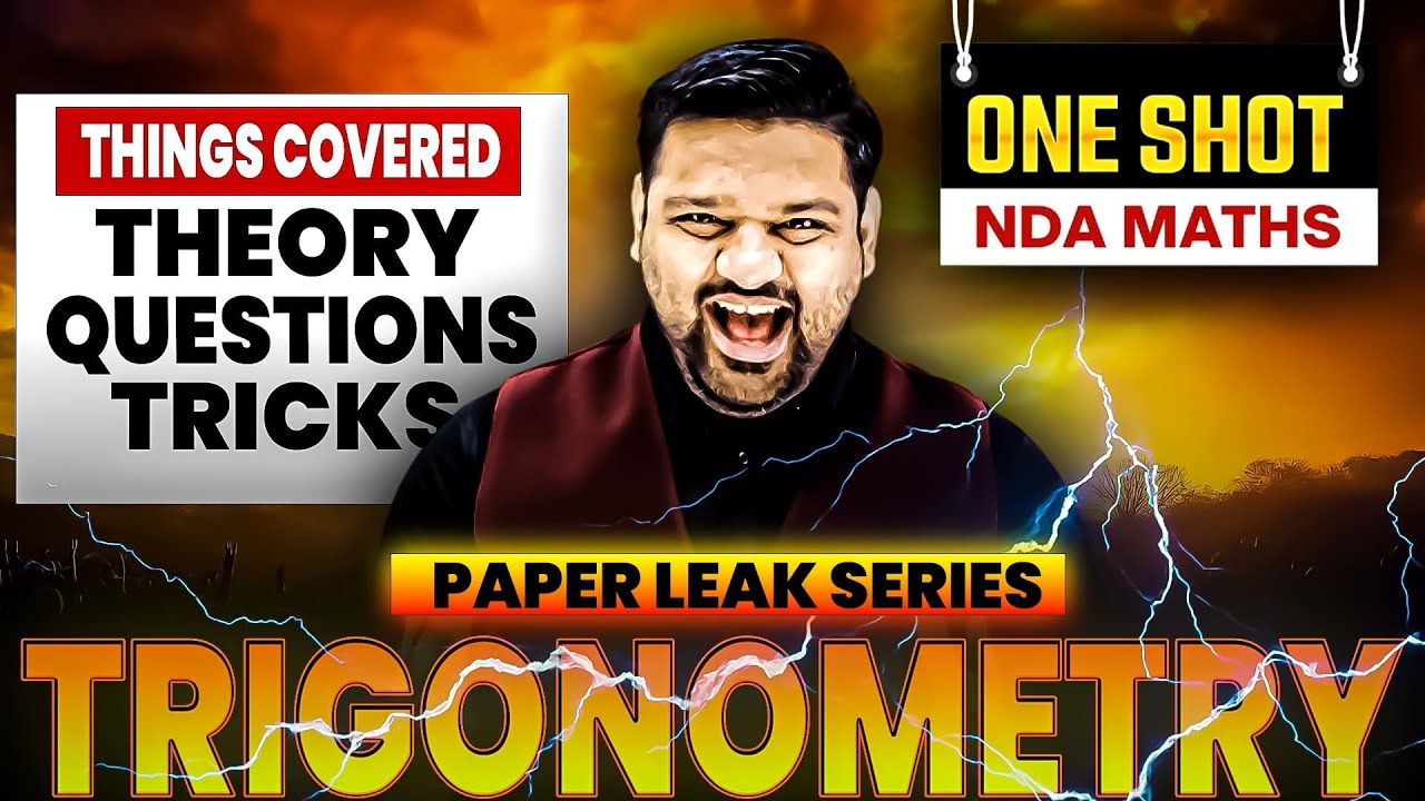 Most Important NDA TRIGONOMETRY One Shot! 😎 NDA 2 2025 Trigonometry 💯 NDA Maths Trigonometry