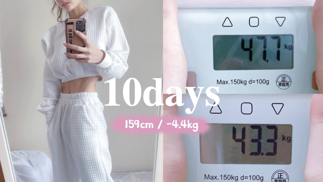 ENG/한 )【100％効果が出る】今すぐ体重落としたい人❗️お腹ペラペラにしたい人❗️短期間で４キロ痩せたルーティン🔥│お腹痩せ腸活 - stretch & massage
