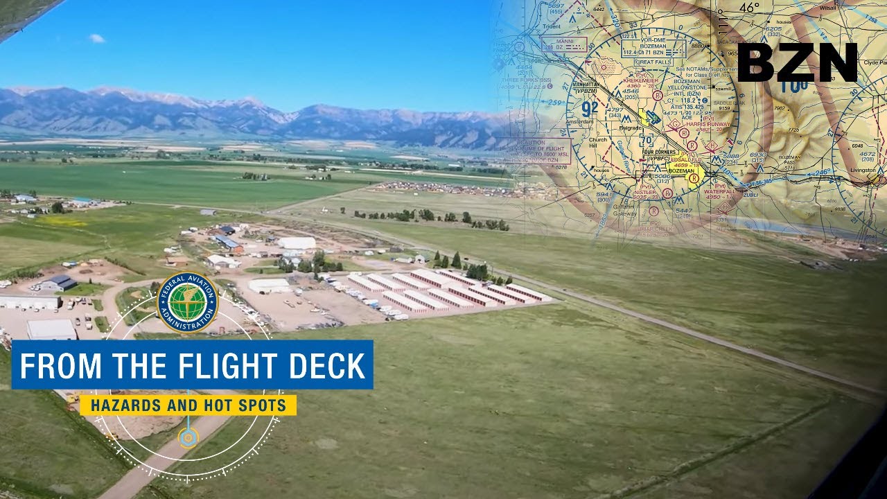 From The Flight Deck – Bozeman Yellowstone International Airport (BZN)