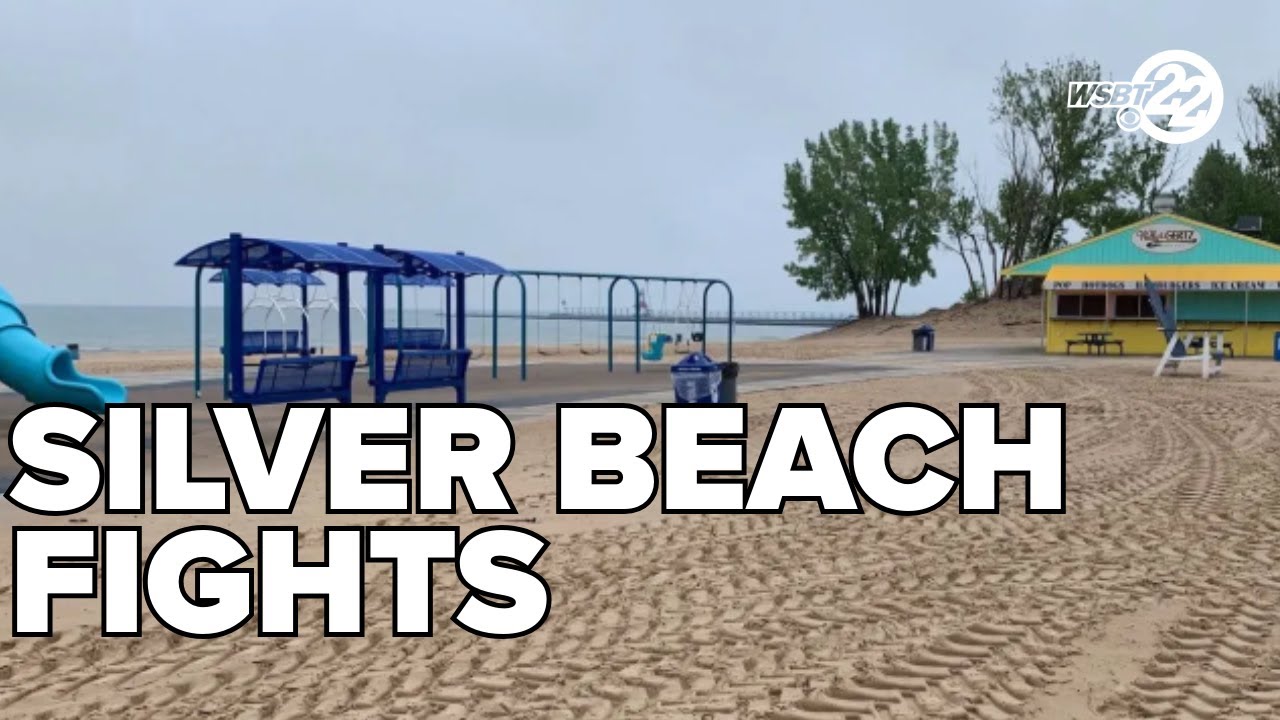 What happens after fights close Silver Beach in St. Joseph on Monday?