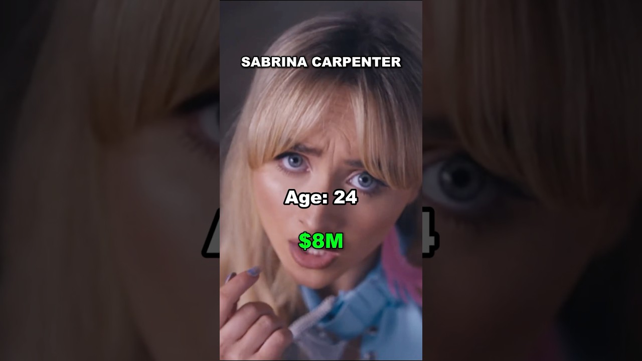 The crazy EVOLUTION OF Sabrina Carpenter 💸 #networth #sabrinacarpentertour #espresso