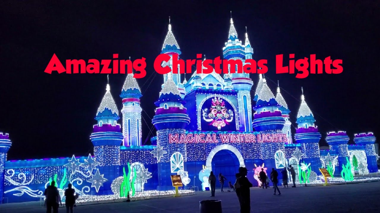 Magical Winter Lights Festival at the Houston Raceway (2021)