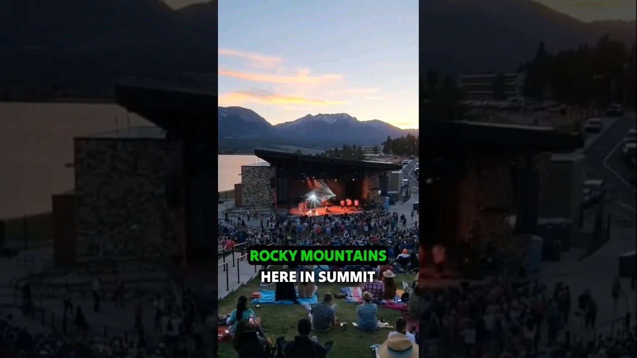 Dillon Amphitheater for great music, rocky mountains, lake life and more in Summit County Colorado