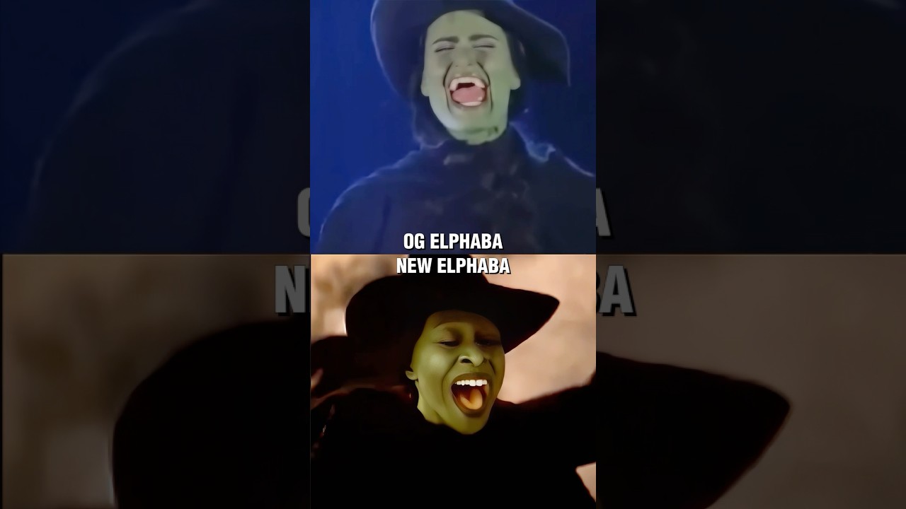 Idina Menzel VS Cynthia Erivo singing Defying Gravity #shorts #wicked #cynthiaerivo #idinamenzel