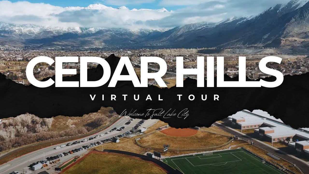 VIRTUAL TOUR Of Cedar Hills, Utah | Living In Salt Lake City