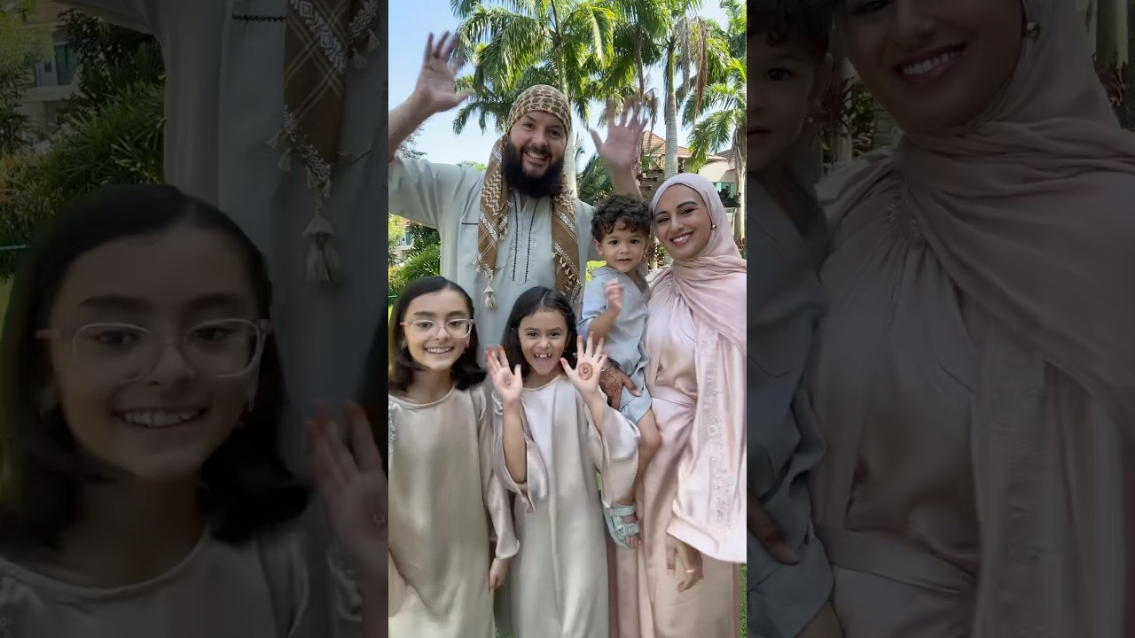 Eid Mubarak! From our family to yours!