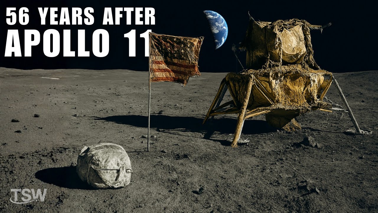 What the Apollo 11 Moon Landing Site Looks Like Today - 56 Years Later