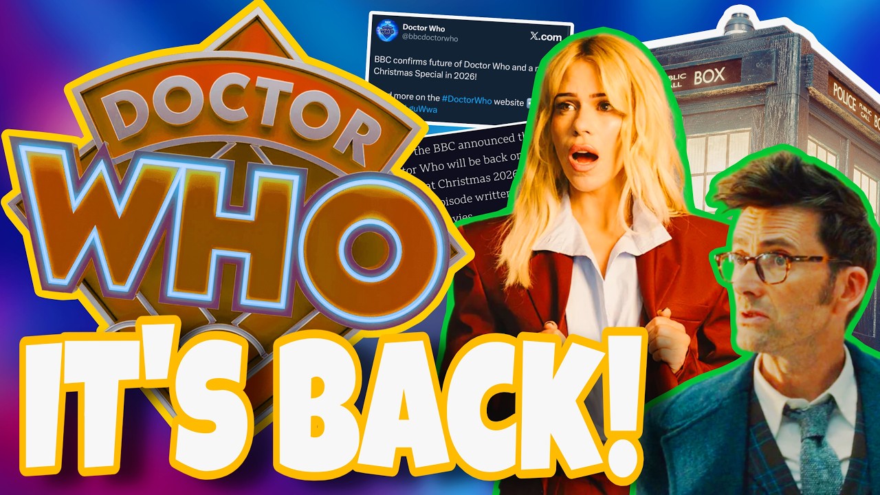 DOCTOR WHO IS SAVED! BBC OFFICIALLY ANNOUNCE RETURN AT XMAS! [NEW DOCTOR, NEW SEASON? DISNEY GONE!]