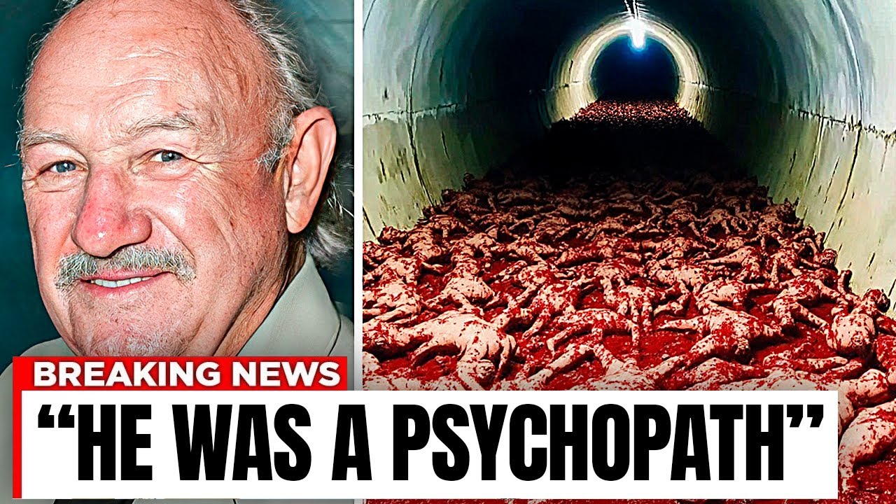 FBI Discovers Secret Tunnel Under Gene Hackman's Mansion, They Turn Pale When They See Whats  Inside