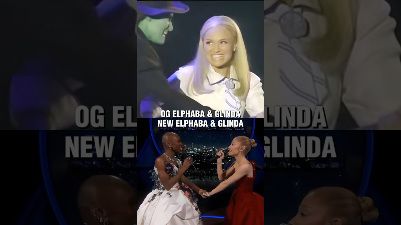 Idina Menzel & Kristin VS Ariana & Cynthia Erivo Defying Gravity Live #shorts #wicked #cynthiaerivo